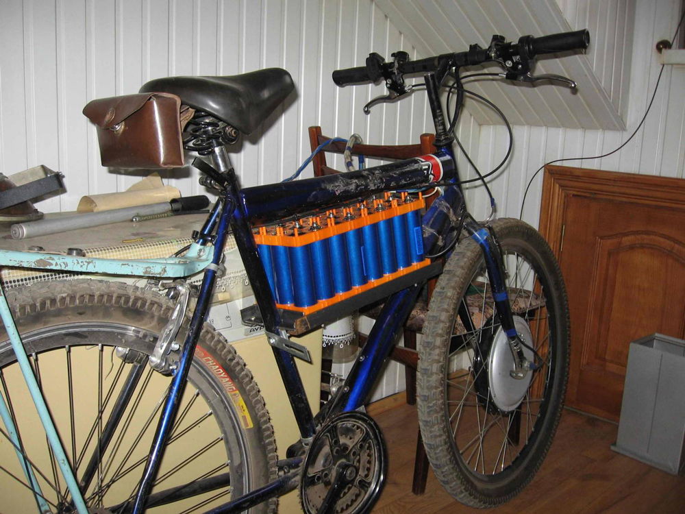 Самодельный электрический велосипед