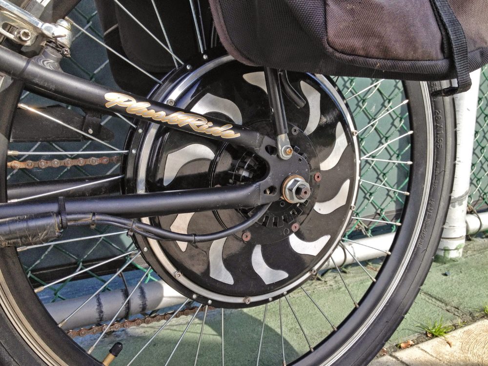 Колесо-мотор для велосипеда