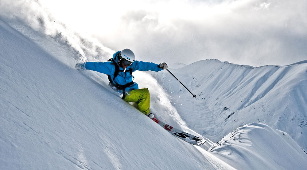 Freeride на горных лыжах