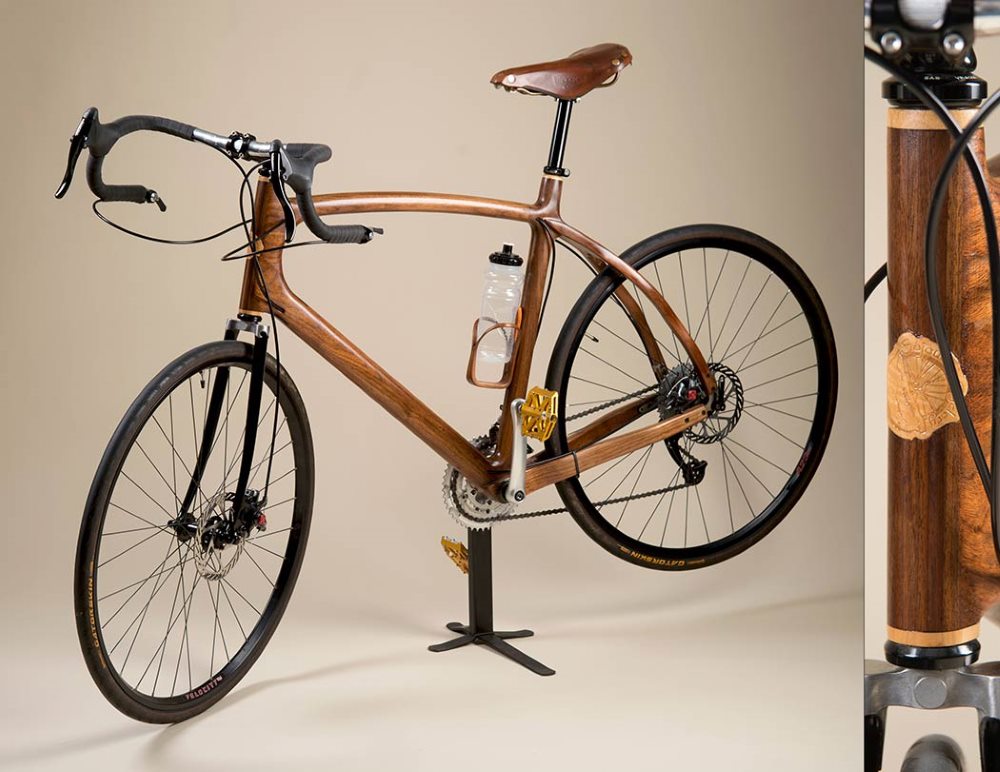 Велосипед из дерева