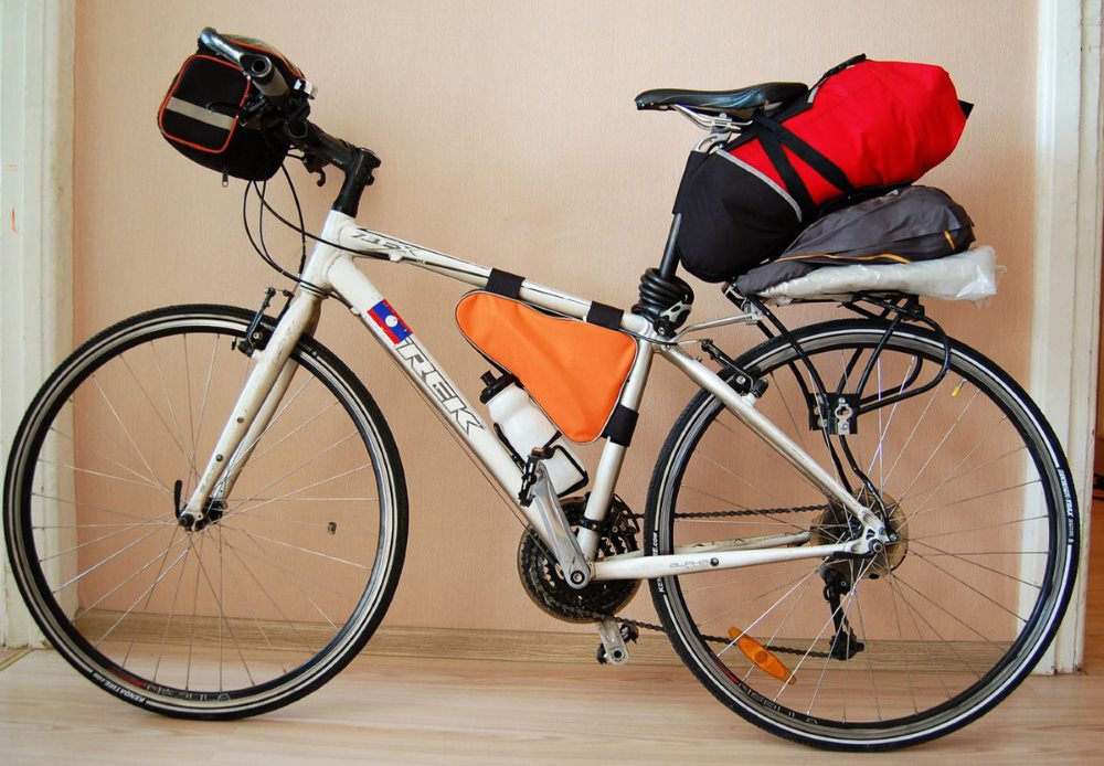 багажник для велосипедных путешествий